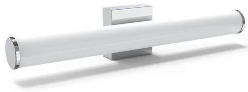 Απλίκα Φωτιστικό Τοίχου Μπάνιου 60cm LED 15W IP44 3CCT PLUS Eurolamp-144-80541-Νίκελ Ματ 144-80541