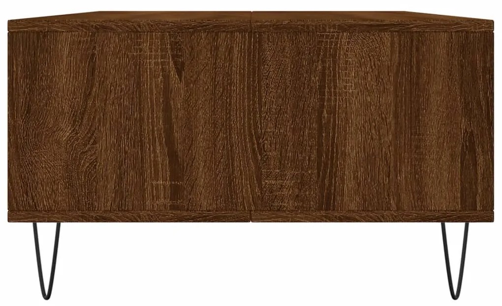 vidaXL Τραπεζάκι Σαλονιού Καφέ Δρυς 104x60x35 εκ. Επεξεργασμένο Ξύλο