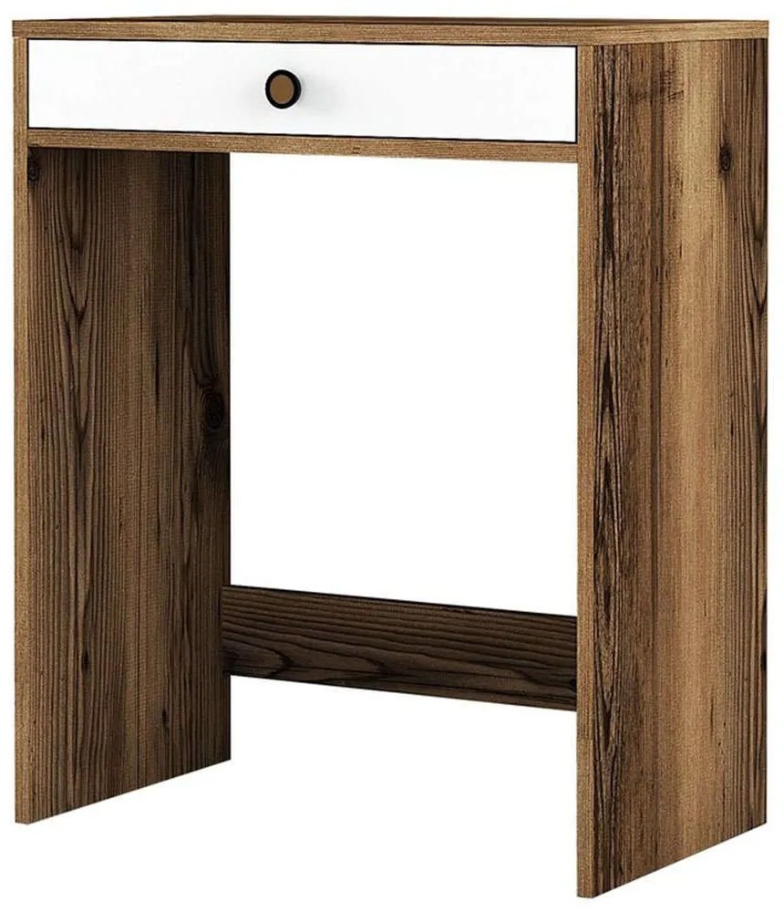 Τουαλέτα Lizbon 845HCT5378 70x40x84,7cm Walnut-White