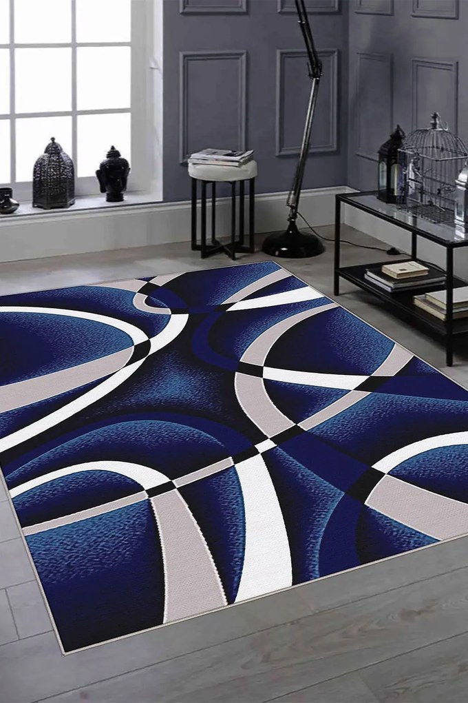 Χαλί Woopamuk203 625HFT3441 Navy Blue Conceptum Hypnose 120X180cm