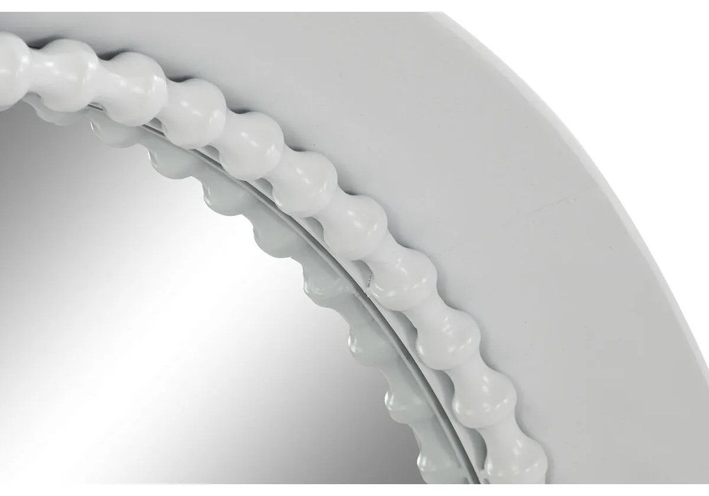 Τοίχο καθρέφτη Home ESPRIT Λευκό Urban 85,5 x 9,5 x 85,5 cm