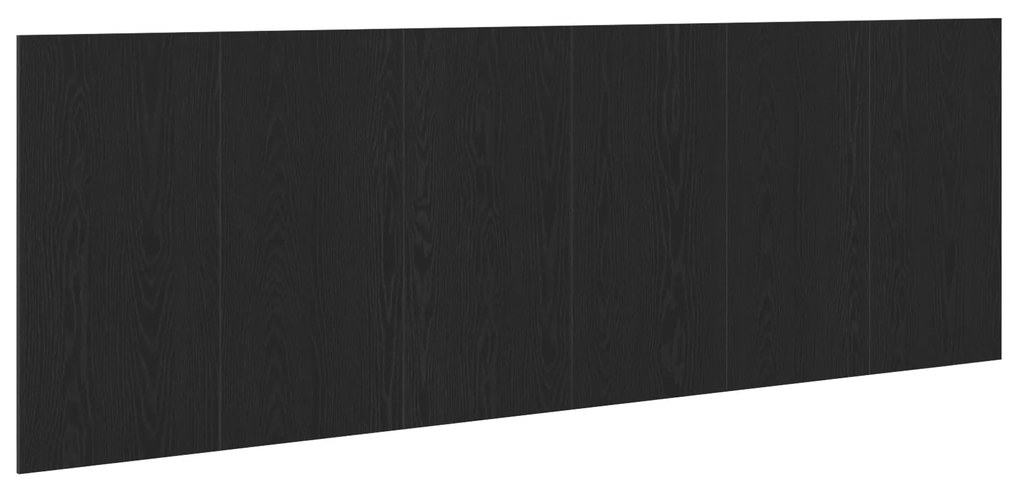 vidaXL Κεφαλάρι Μαύρης Δρυός 240x1.5x80 εκ. Κατασκευασμένο από Επεξεργασμένο Ξύλο