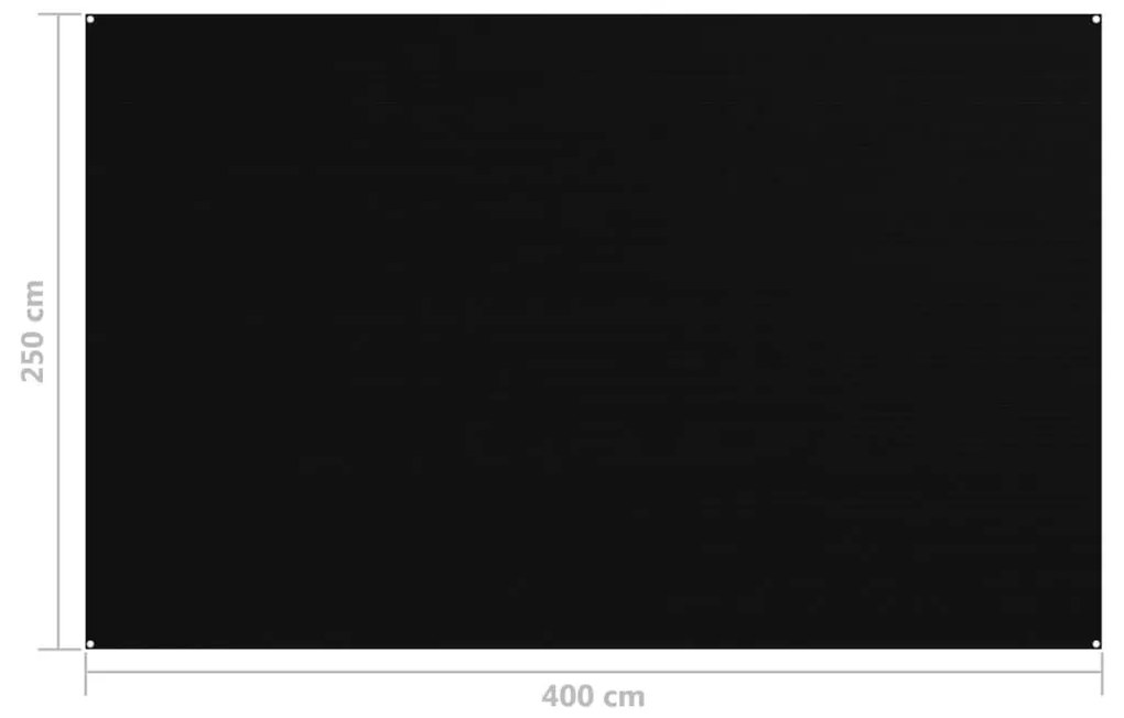Χαλί Σκηνής Μαύρο 250 x 400 εκ.