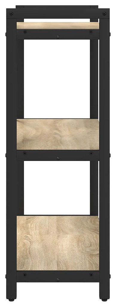 vidaXL Βιβλιοθήκη Sonoma Δρυς 60 x 30 x 83 εκ Επεξεργασμένο ξύλο
