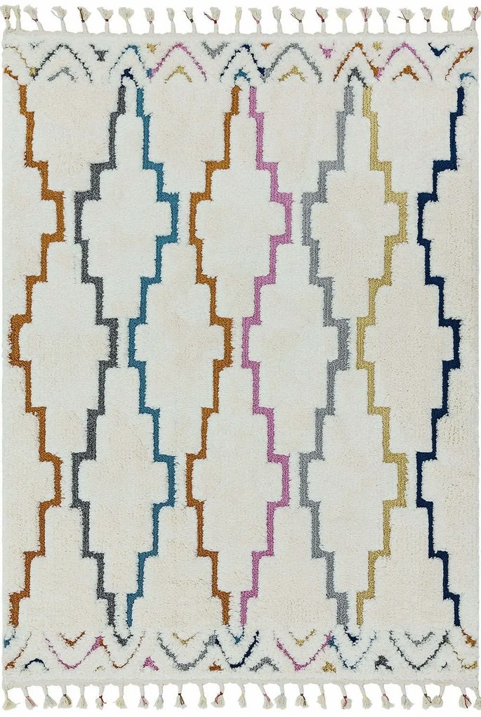 Χαλί Ariana AR01 Trellis Ivory-Multi Asiatic London 120X170cm