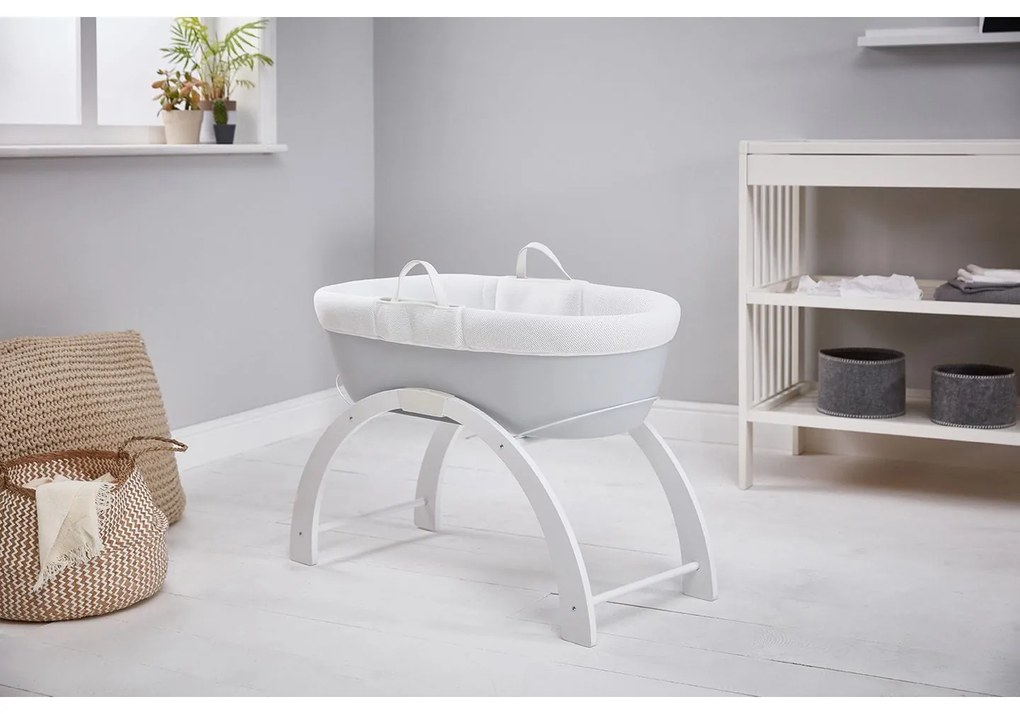 Καλαθούνα με βάση Dreami® Moses grey Shnuggle