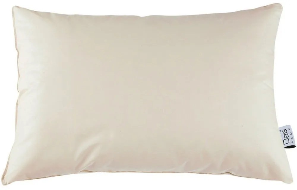 Μαξιλάρι Ύπνου Woolen Merinos 1020 Ecru Das Home 50Χ70 50x70cm Wool-Polyester