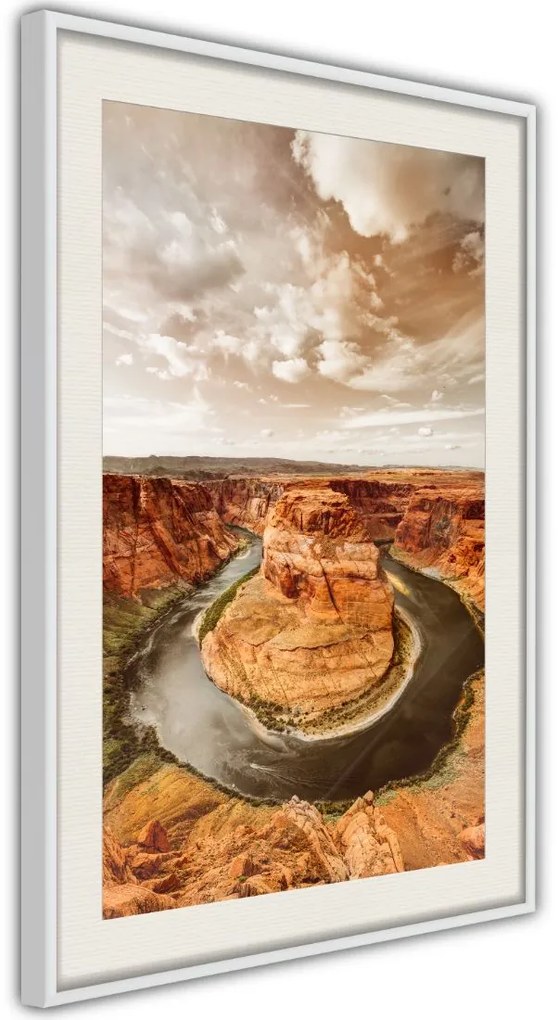 Αφίσα - Colorado River - 30x45 - Χρυσό - Με πασπαρτού