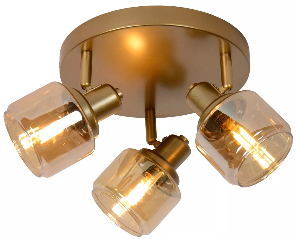 Φωτιστικό Οροφής Lucide 77979-13-02 BJORN Χρυσό Χρώμα (Gold Coloured)