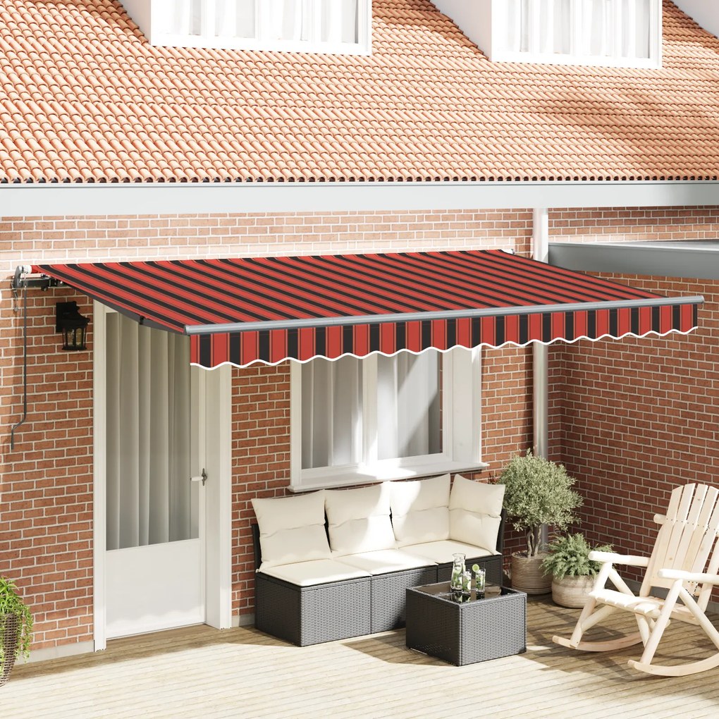 vidaXL Σκηνίτσα Αναδιπλούμενη Πολύχρωμο 400 x 200 cm