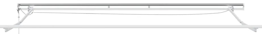 vidaXL Τέντα Πτυσσόμενη Αυτόματη με LED Μπορντό 400x300 εκ.