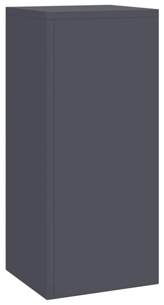 vidaXL Βάση φυτών 3 pcs Ανθρακί Ατσάλι