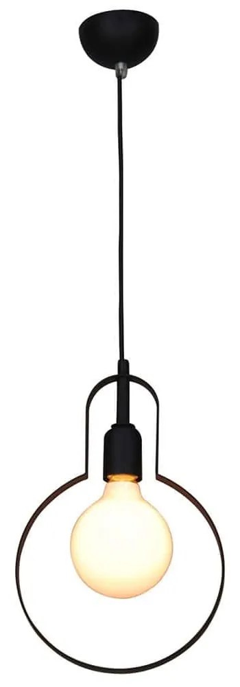 Φωτιστικό Οροφής Κρεμαστό HL-2445-1P4 77-3058 Spectre Black Homelighting Metal