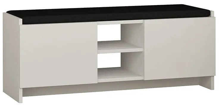 Παπουτσοθήκη Zulla Megapap χρώμα λευκό 110x37x43εκ.