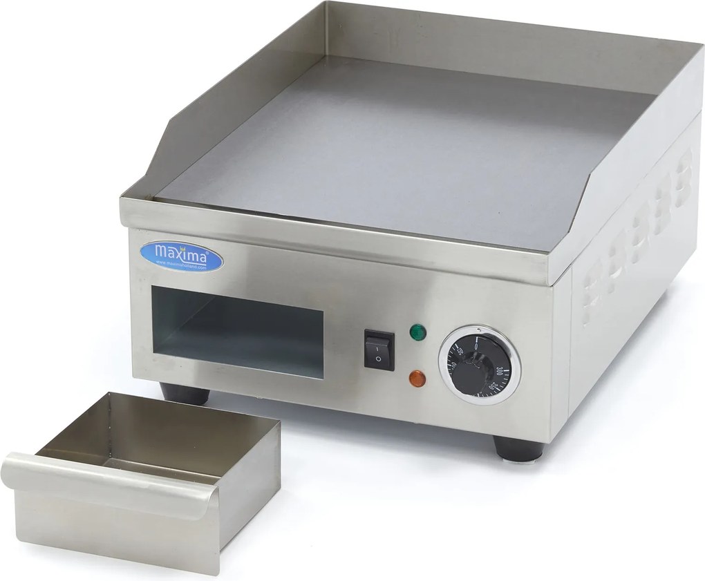 Griddle - Smooth - 36cm - incl Drip Tray
