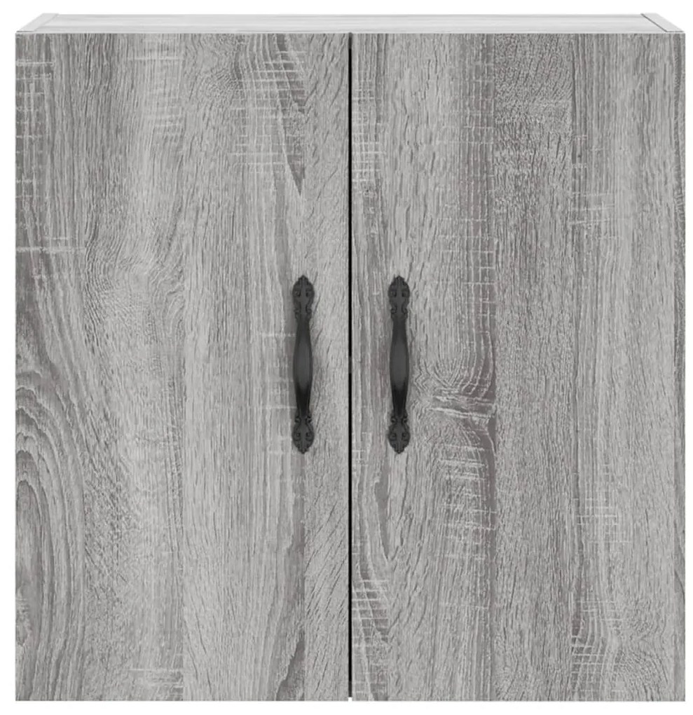 vidaXL Ντουλάπι Τοίχου Γκρι Sonoma 60x31x60 εκ. από Επεξεργασμένο Ξύλο
