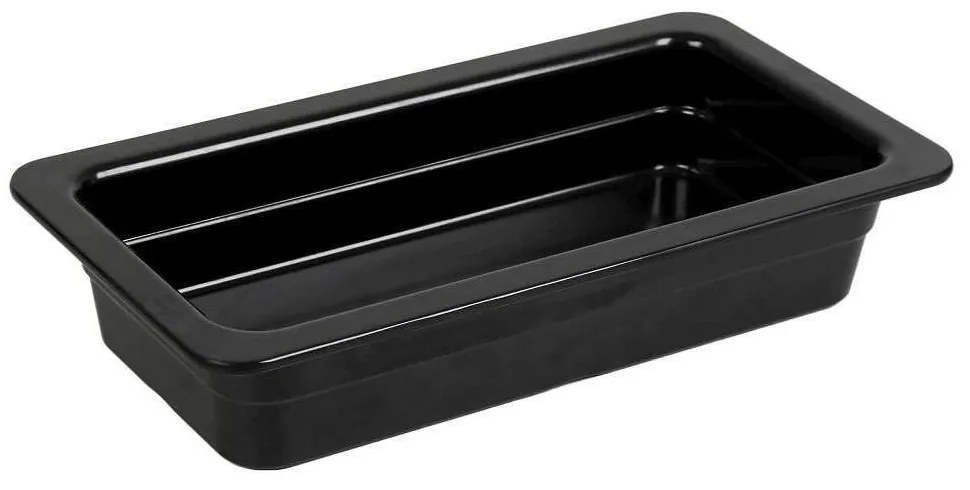Δοχείο Γαστρονομίας MLM541K12-1 32,5x17,6x6,5cm Black Espiel Μελαμίνη