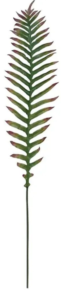 Τεχνητό Κλαδί - Φύλλο Κέντια 00-22084 200cm Green-Red Marhome Ύφασμα,Πλαστικό