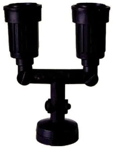 Φωτιστικό Σποτ Τοίχου AC.045GL78 Black Aca
