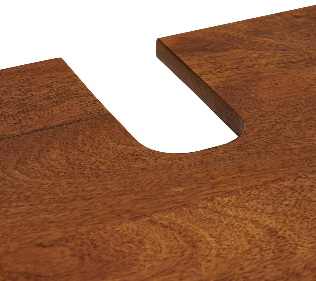 vidaXL Ντουλάπα Νιπτήρα Mπάνιου με αποθήκευση Καρυδιά 62 x 33 x 58 εκ.