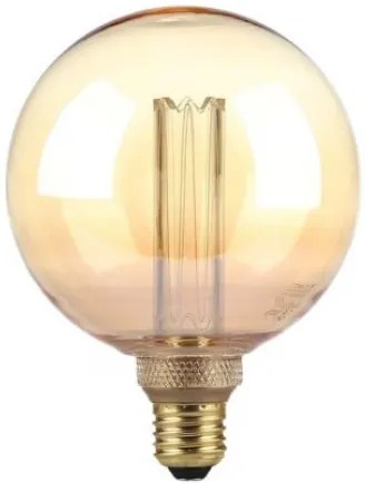 V-TAC  Λάμπα LED E27 G125 Special Art Filament 4W θερμό λευκό 3000K γυαλί amber SKU: 217475