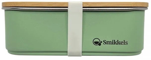 Φαγητοδοχείο 900ml (18.5x12.5x6.5) Smikkels Πράσινο 63-10013