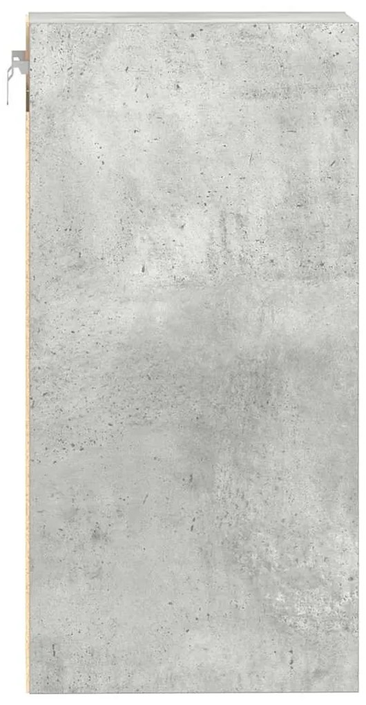 vidaXL κρεμαστό ντουλάπι Riga μπετόν γκρι 20x29,5x60 cm