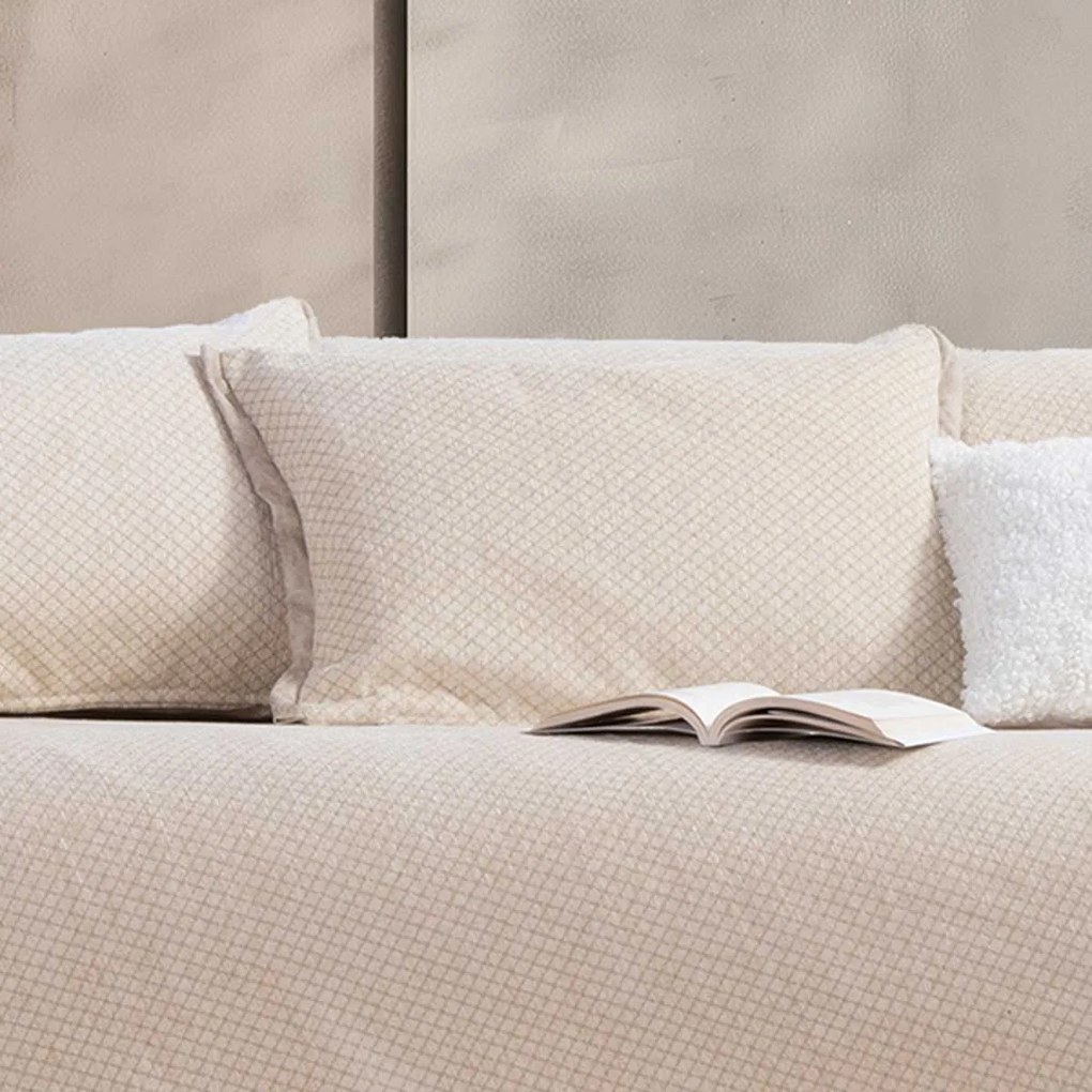 Διακοσμητικό Μαξιλάρι (40x55) Nef-Nef Homeware Brand Ecru