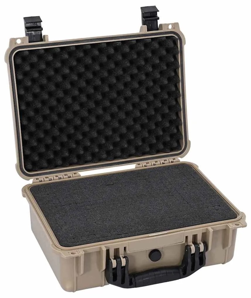 vidaXL Σκληρή Θήκη Άμμος 40,5 x 33 x 17,5 εκ. Πολυπροπυλένιο και ABS