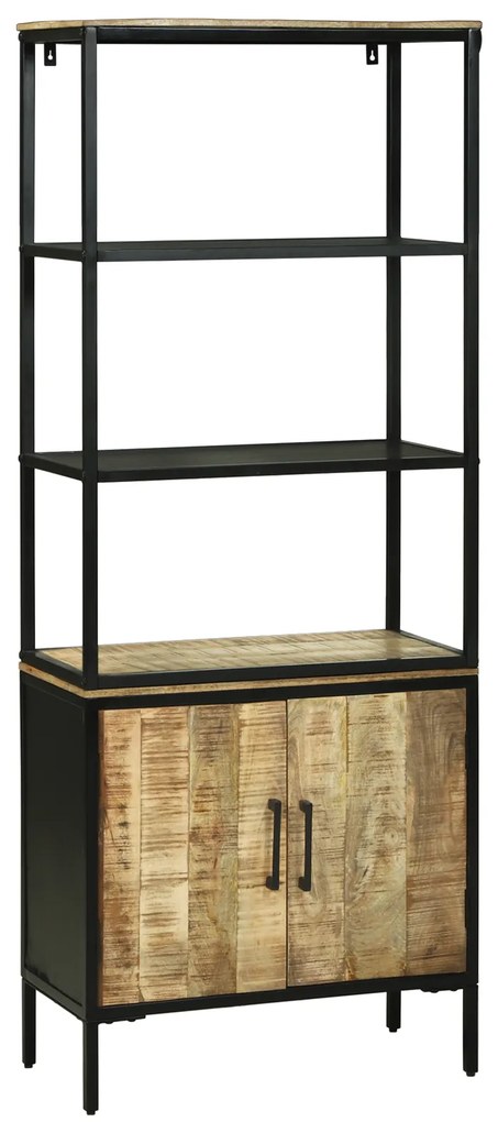 vidaXL Υψηλός Πίνακας 70x35x180 εκ. Στερεό Ξύλο Μάνγκο