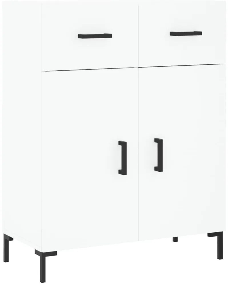 vidaXL Ντουλάπι Λευκό 69,5x34x180 εκ. από Επεξεργασμένο Ξύλο