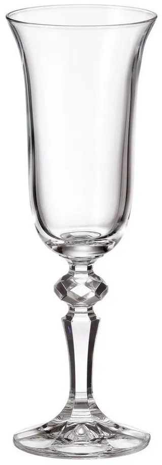Ποτήρι Κολωνάτο Σαμπάνιας 150ml Falco - Crystal Bohemia - 6 ΤΜΧ