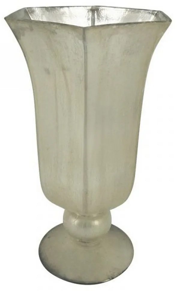 Βάζο Διακοσμητικό Vrodduels 76788 14x22cm Ivory Artekko Glass