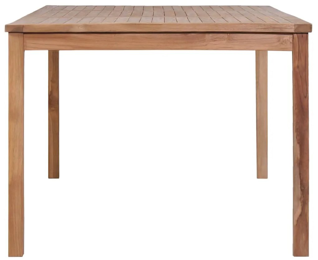 vidaXL Τραπέζι Κήπου 200 x 100 x 77 εκ. από Μασίφ Ξύλο Teak