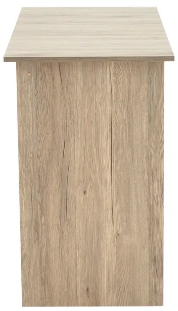 Γραφείο εργασίας με συρτάρι Michael pakoworld sonoma 88x45x72εκ (1 τεμάχια)
