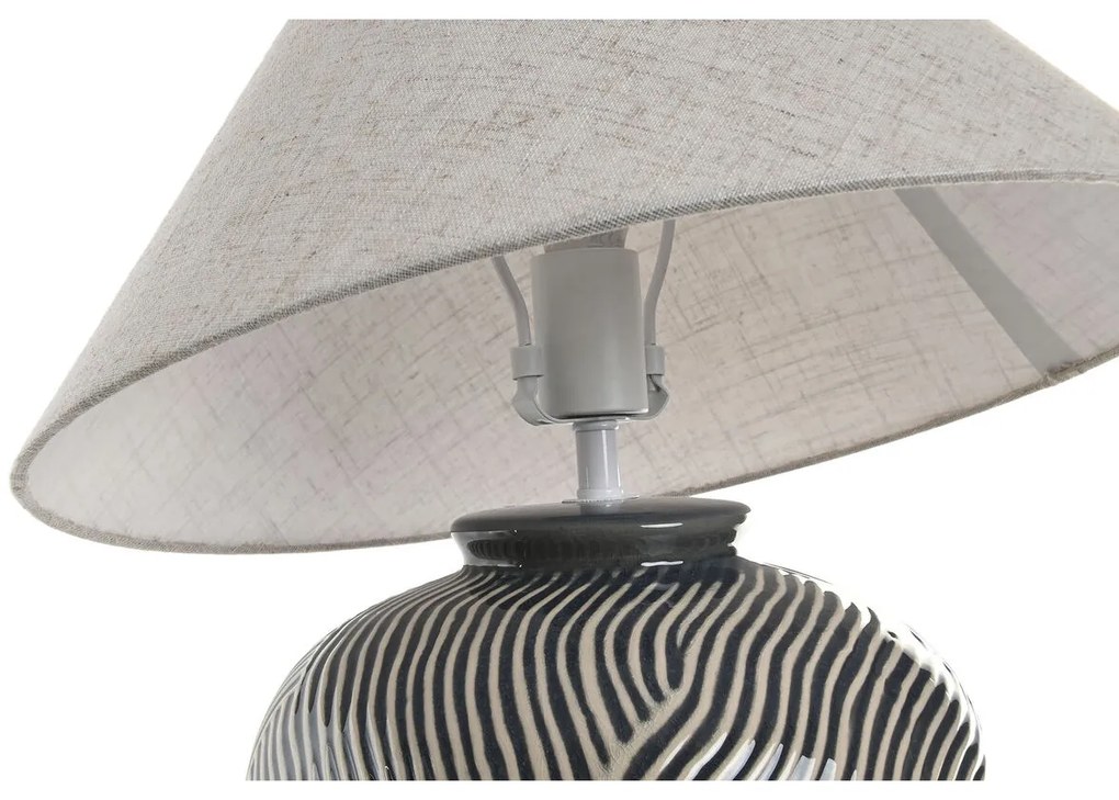 Επιτραπέζιο Φωτιστικό Home ESPRIT Μπλε Μπεζ 50 W 220 V