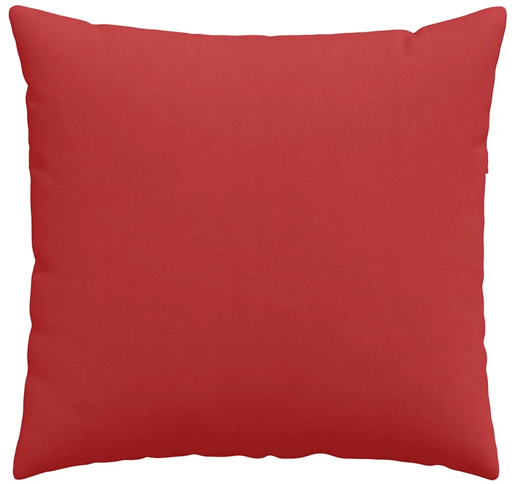 vidaXL Μαξιλάρι Καναπέ 2 pcs Κόκκινο 50 x 50 cm ύφασμα
