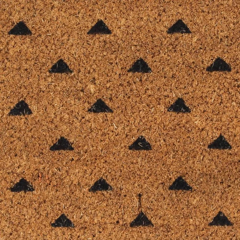 vidaXL Πατάκι Εισόδου Φυσικό 40 x 60 εκ. Θυσανωτός Κοκοφοίνικας