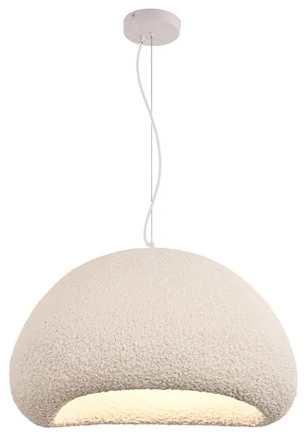 Φωτιστικό Κρεμαστό Μονόφωτο 1xE27 D50cm Fiberglass Inlight 4067-B