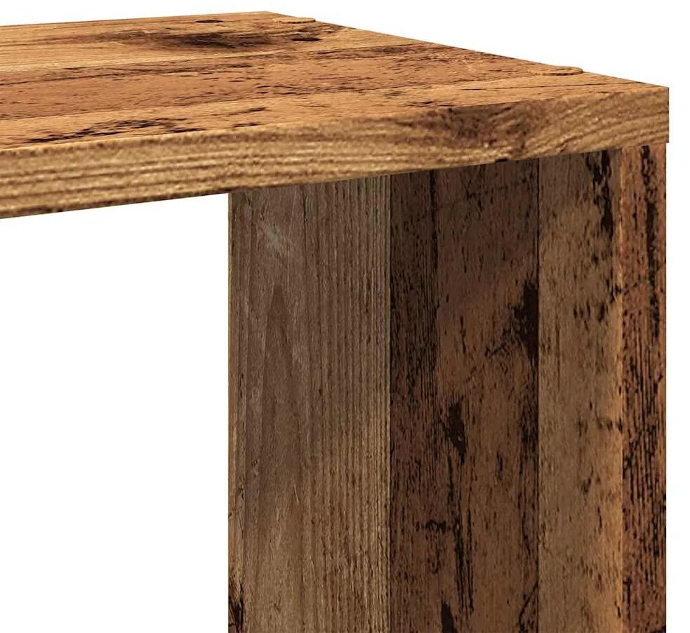 ντουλάπι τηλεόρασης  Παλιό ξύλο 80x24x32cm Κατασκευασμένο ξύλο 856732
