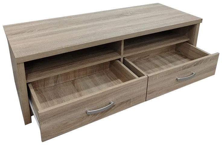 Έπιπλο τηλεόρασης Podizor pakoworld σε sonoma απόχρωση 120x45x42.5εκ