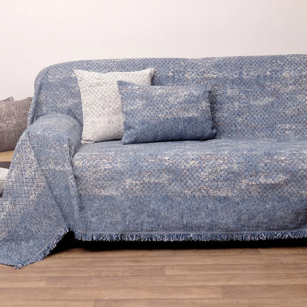 Ριχτάρι Καναπέ Τριθέσιου (180x280) Viopros 2206 Ντένιμ