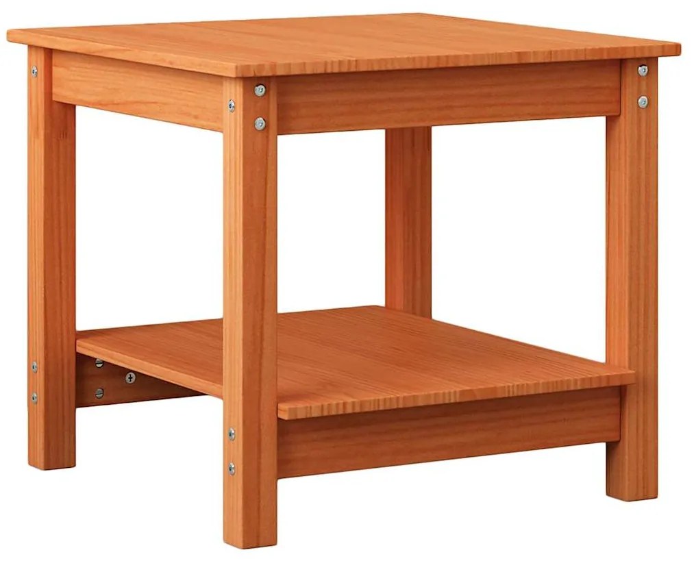 vidaXL Τραπεζάκι σαλονιού Καφέ κεριού 50 x 50 x 45 cm