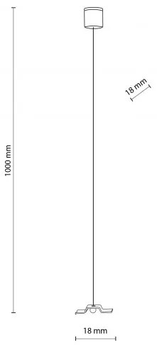 Σετ Ανάρτησης Ράγας IP20 Tracer TK Lighting 5304 Μαύρο