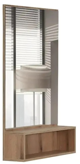 MATIS Επιτοίχιο ράφι με καθρέφτι 80 Leonidas Artisan Matis700863