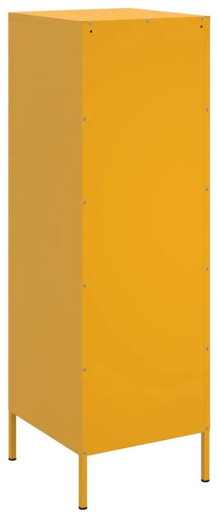Ντουλάπι Μουσταρδί 36x39x113 εκ. από Ατσάλι 843009