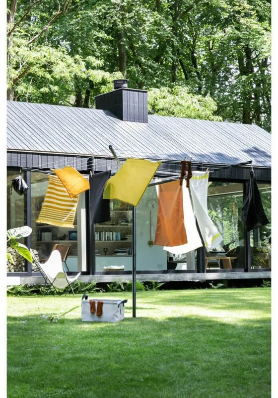 Brabantia Lift-O-Matic outdoor space 1003464, 50 m, Ρυθμιζόμενο ύψος, Μεταλλικό καρφί, Ανθεκτικό στη διάβρωση, Μαύρο