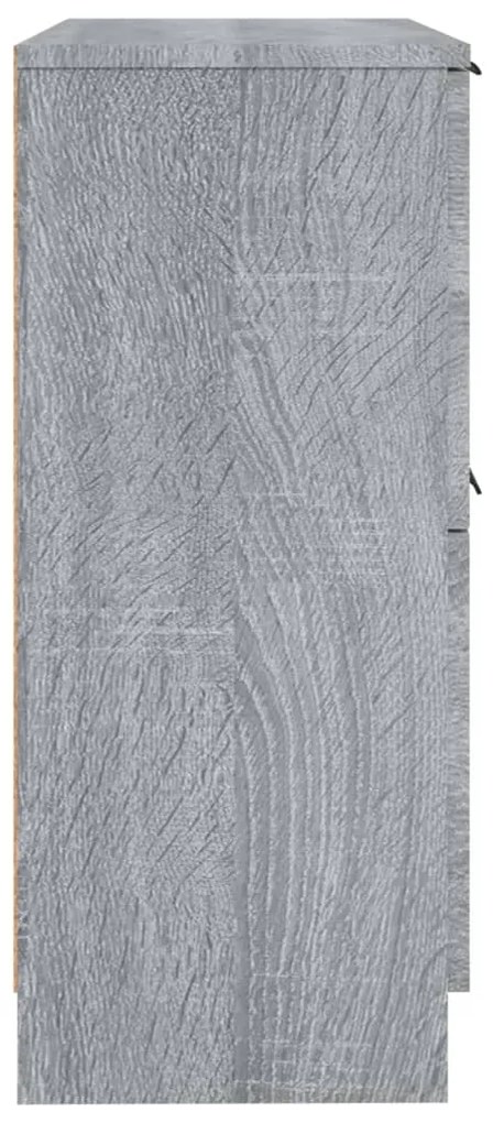 vidaXL Ντουλάπια 2 τεμ. Γκρι Sonoma 30x30x70 εκ. Επεξεργασμένο Ξύλο