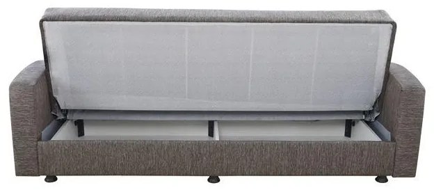 Καναπές - Κρεβάτι Dimos V16 3θέσιος Καφέ 220x77x83 εκ. 220x77x83 εκ.