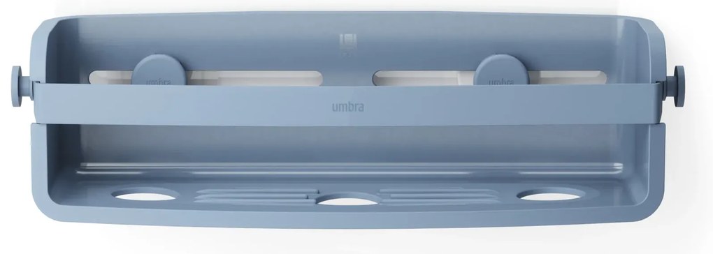 Ράφι μπάνιου με αυτοκόλλητες βεντούζες Umbra flex Slate Blue